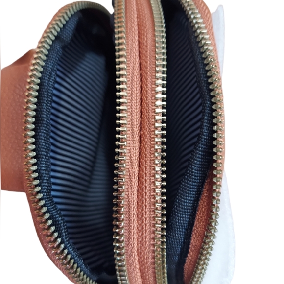 New Crossbody Bags Small Brown Womens Fanny Pack Adjustable Strap Vegan Leather - Picture 6 of 11